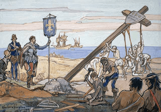 1534 to 1542 – The Voyages of Jacques Cartier