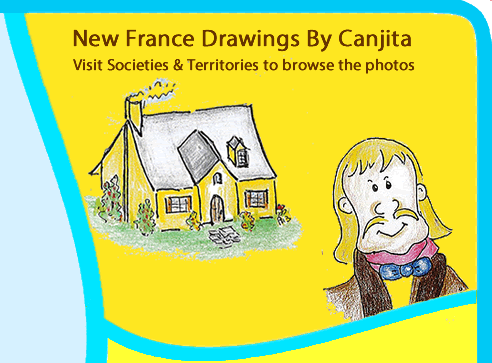 New France drawings you can use!