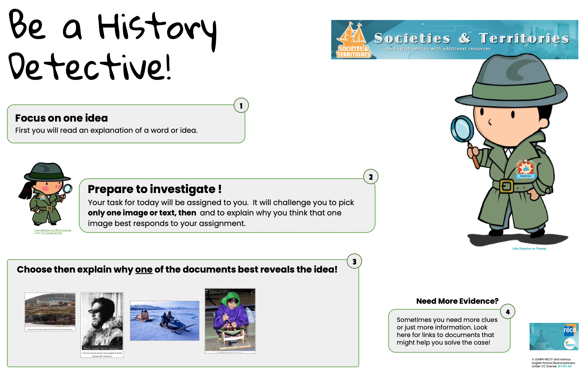 Be a History Detective!  Image Investigations for Inuit 1980+