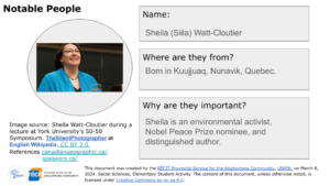Bio Card for Shelia Watt-Cloutier