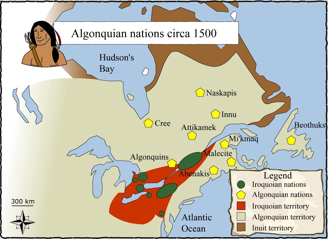 Quelles sont les caractéristiques des nations algonquiennes ?