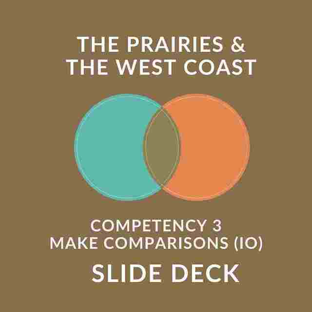 What are some similarities and differences between the West Coast and the Prairies around 1905?