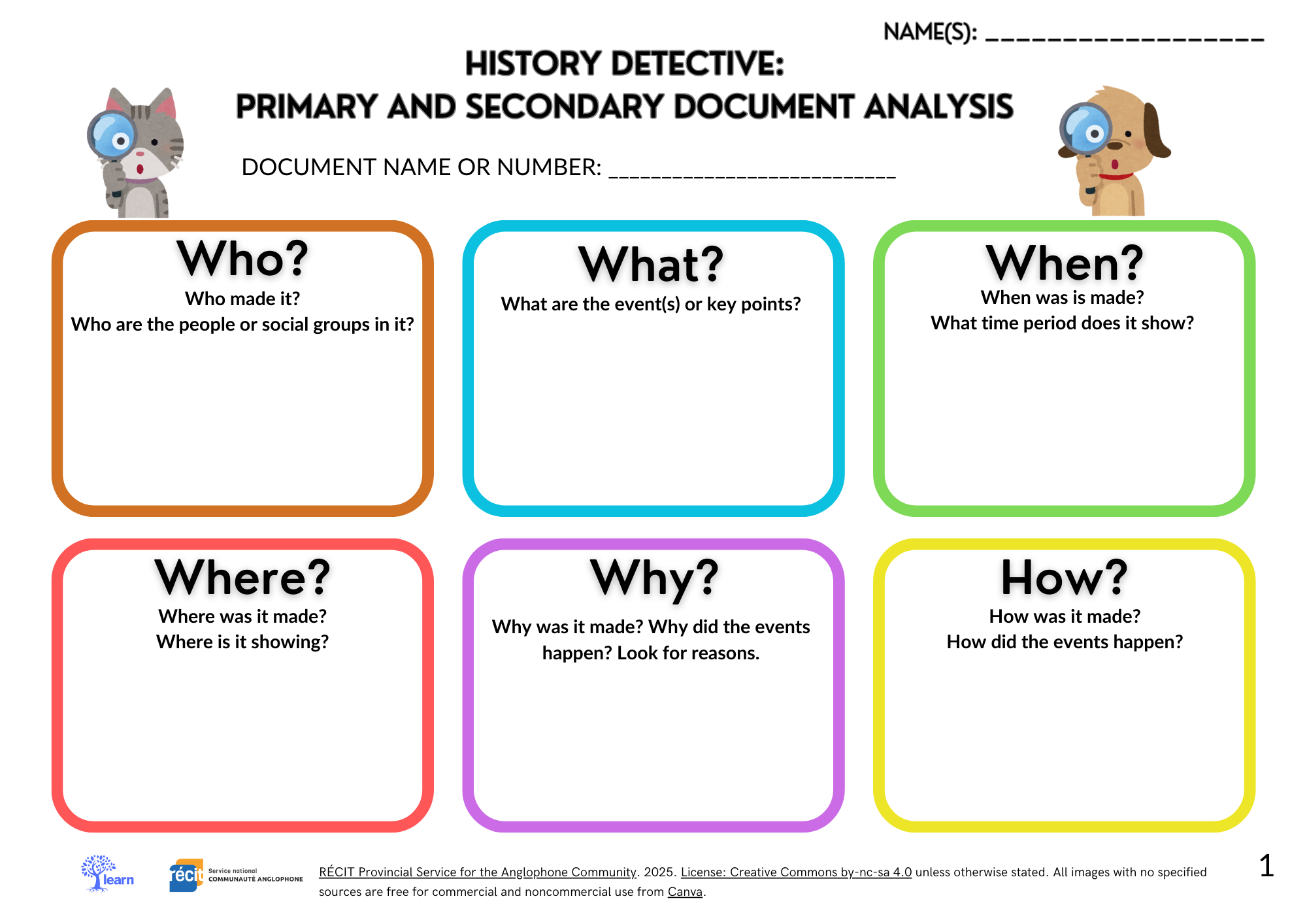 Document Analysis Organizer