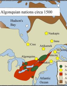 Algonquian nations 1500