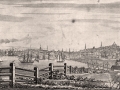 View of the port and city of Boston 1791