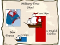 Military force, number of ships