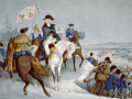 Washington crosses to Delaware, December 25, 1776