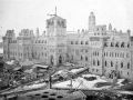 Construction of the Federal Parliament in Ottawa