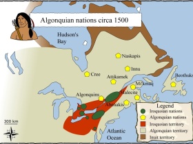Algonquian nations 1500