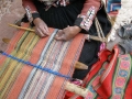 Women weaving clothing