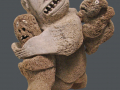 1991 Sculpture Inuit by Judas Ullulaq