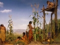 Iroquoians grew the “three sisters”
