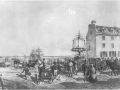 William Workman at Place Jacques-Cartier 1840