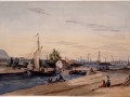 The Lachine Canal in 1850