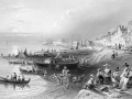 Port and St. Lawrence River, Montreal, 1841