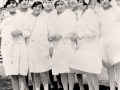 Young Mi'kmaq girls in a Christian school in Nova Scotia, 1930