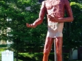 Statue of Glooscap, in Parrsboro, Nova Scotia