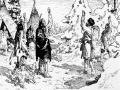Arrival of Radisson in an Indian Camp 1660