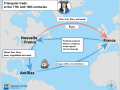 Triangular trade in the 17th and 18th centuries (2022 version)