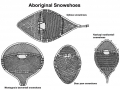 Aboriginal snowshoes