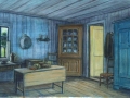 A kitchen in New France