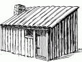 Early colonist’s cabin