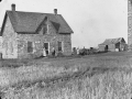 The old and the new house, Alberta, 1910