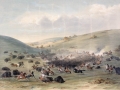 Buffalo hunt, encirclement, mid 18th century