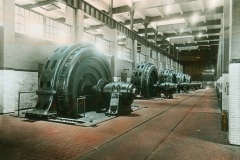 Electric Units of No. 2 Power Station, Shawinigan Falls, QC, about 1930