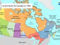 Le Canada en 1905