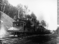 Electric train to Shawinigan (?),  1900