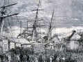 Labour strike in the port of Montreal, 1877