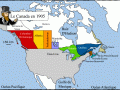 Le Canada en 1905