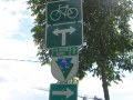 Montréal Bike Sign
