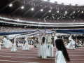 Jeux olympiques : Photographies diverses. Cérémonie d'ouverture au Stade olympique. - 1976