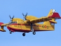 The CL-215 Bombardier used to fight forest fires