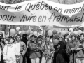 Demonstration in Montreal, 1989