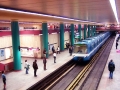 Montreal Metro line, first train contract for Bombardier