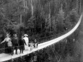 Group of people on a Capilano Suspension Bridge